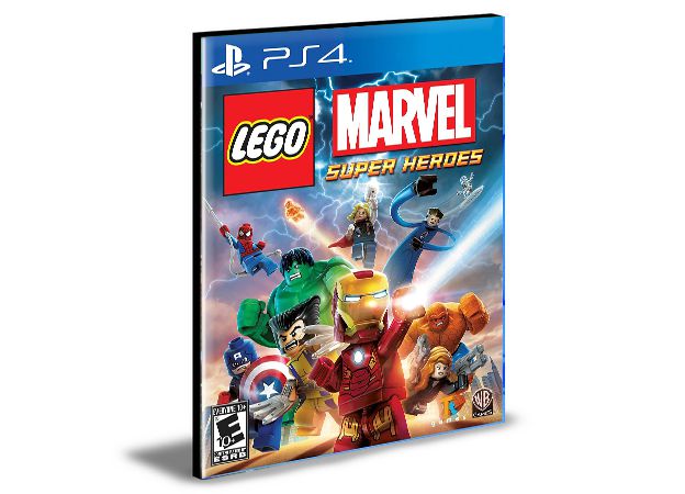 LEGO MARVEL SUPER HEROES PS4 e PS5 PSN MÍDIA DIGITAL