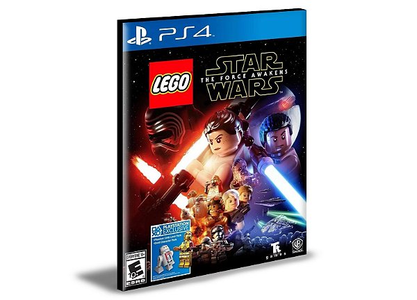 Lego Star Wars The Force Awakens PS4 e PS5 PSN MÍDIA DIGITAL