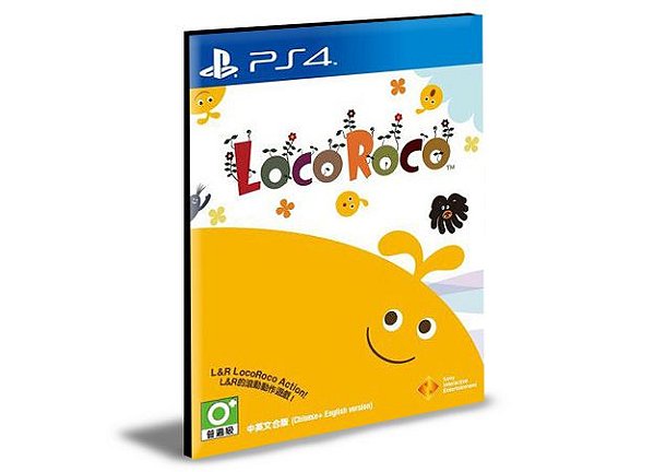LocoRoco Remastered Ps4 e Ps5 Psn Mídia Digital