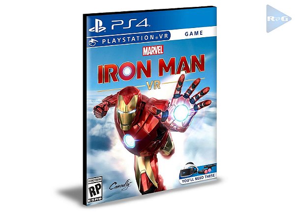 Marvel's Iron Man VR Ps4 Psn Mídia Digital