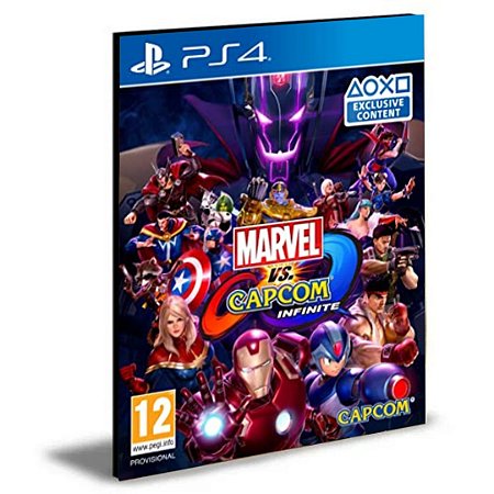 MARVEL VS CAPCOM INFINITE PS4 e PS5 PSN  MÍDIA DIGITAL