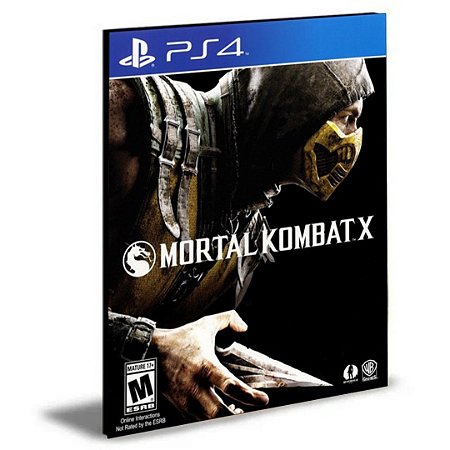 MORTAL KOMBAT X  PS4 e PS5 PSN MÍDIA DIGITAL