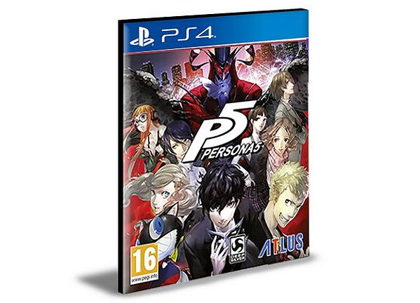 Persona 5 PS4 e PS5 PSN  MÍDIA DIGITAL