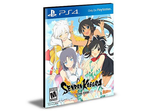 Senran Kagura Estival Versus Ps4 e Ps5 Psn  Mídia Digital