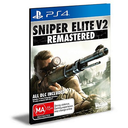 SNIPER ELITE V2 REMASTERED Ps4 e Ps5 Mídia Digital