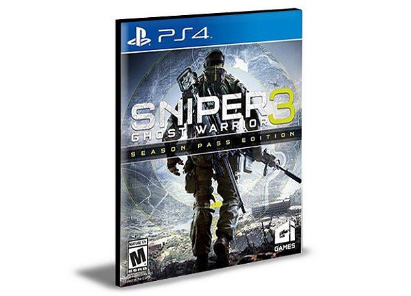 SNIPER GHOST WARRIOR 3 SEASON PASS EDITION PS4 MÍDIA DIGITAL