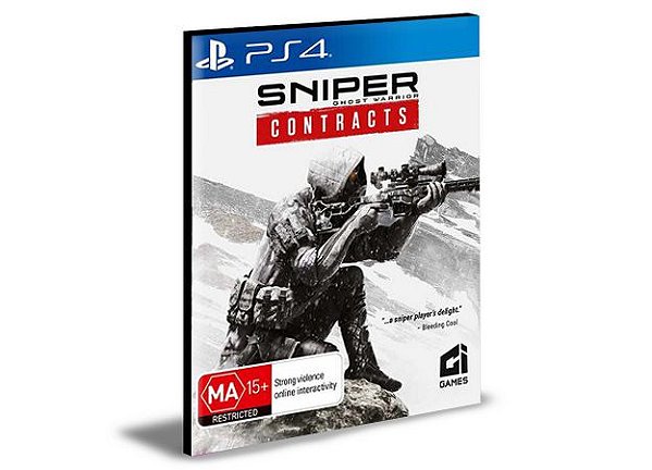 SNIPER GHOST WARRIOR CONTRACTS PS4 e PS5  PSN  MÍDIA DIGITAL