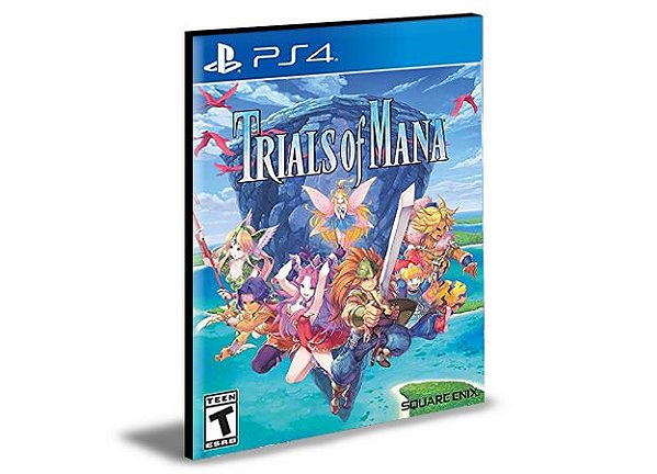 TRIALS OF MANA Ps4 e Ps5 Psn  Mídia Digital
