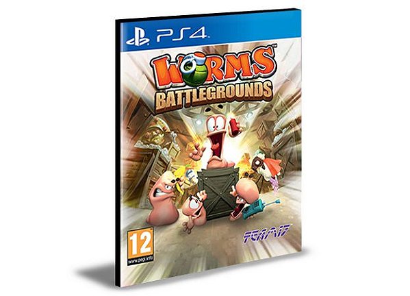 Worms Battlegrounds |Ps4 e Ps5 Psn  Mídia Digital