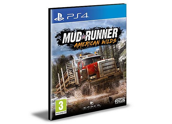 MudRunner American Wilds Edition PS4 e  PS5 PSN MÍDIA DIGITAL