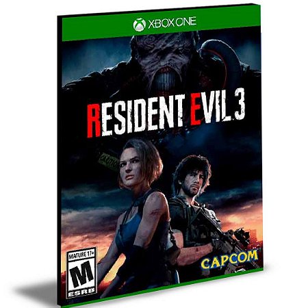 RESIDENT EVIL 3 Português Xbox One e Xbox Series X|S   Mídia Digital