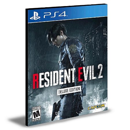 RESIDENT EVIL 2 Deluxe Edition  Português  PS4 e PS5 PSN  MÍDIA DIGITAL