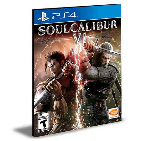 SOULCALIBUR VI  PORTUGUÊS  PS4 e PS5 PSN   MÍDIA DIGITAL