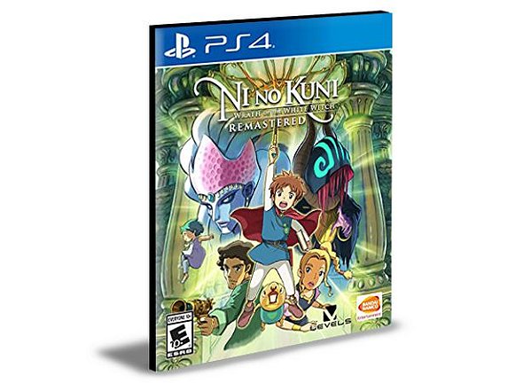 Ni no Kuni Wrath of the White Witch Remastered Ps4 e Ps5  Psn  Mídia Digital