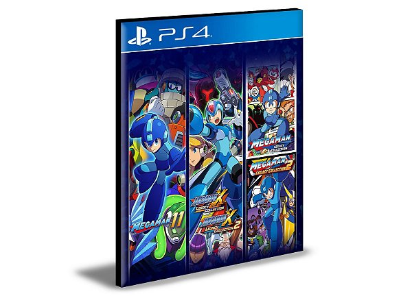 Mega Man 30th Anniversary Bundle PS4 e PS5 PSN MÍDIA DIGITAL
