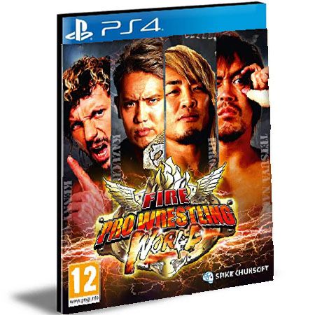 Fire Pro Wrestling World Ps4 e Ps5 Psn Mídia Digital