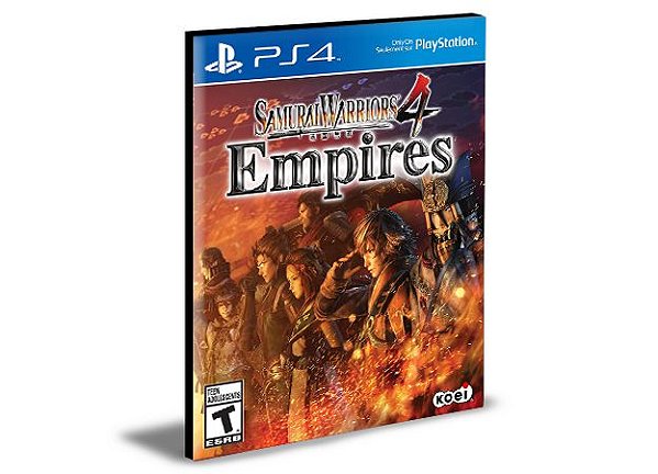 SAMURAI WARRIORS 4 Empires   Ps4 e Ps5 PSN  Mídia Digital