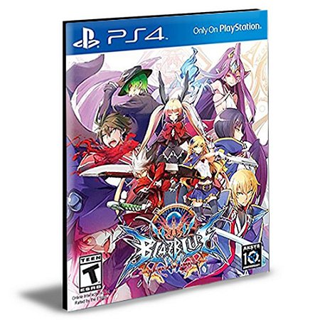 BlazBlue Central Fiction Ps4 e Ps5 Psn Mídia Digital