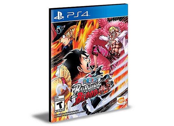 One Piece Burning Blood  Português PS4 e PS5 PSN  MÍDIA DIGITAL