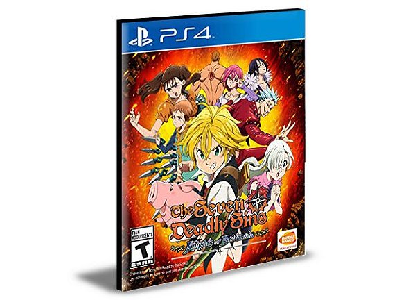 The Seven Deadly Sins Knights of Britannia PS4 e PS5 PSN MÍDIA DIGITAL