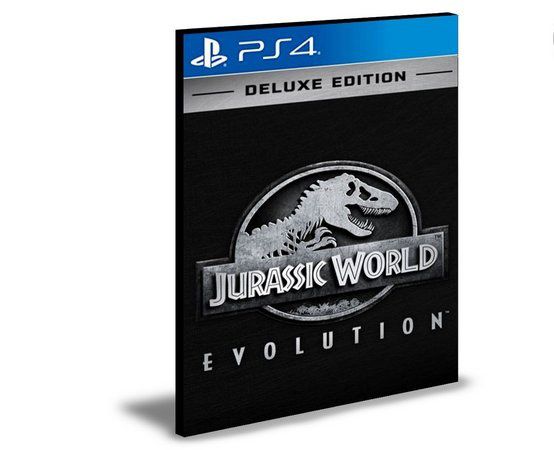 Jurassic World Evolution Deluxe Edition PS4 e PS5 PSN MÍDIA DIGITAL