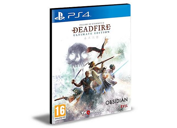 Pillars of Eternity II Deadfire - Ultimate Edition Português Ps4 e Ps5  Psn  Mídia Digital