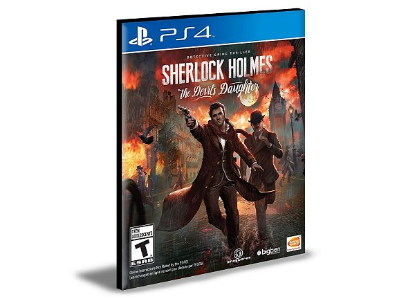 Sherlock Holmes The Devil’s Daughter  PS4 e PS5 PSN  MÍDIA DIGITAL