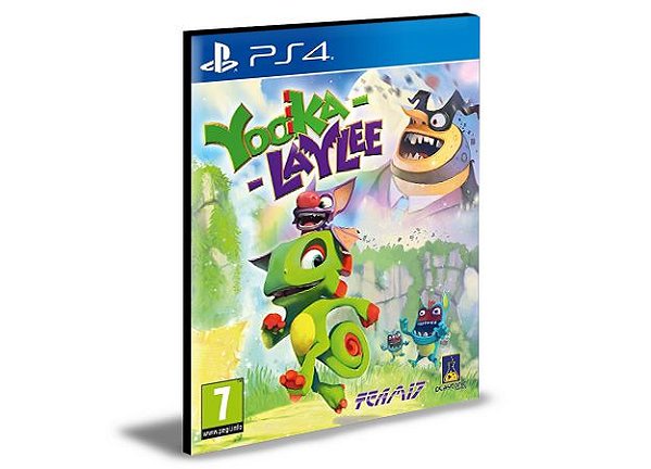 Yooka-Laylee Ps4 e Ps5 Mídia Digital