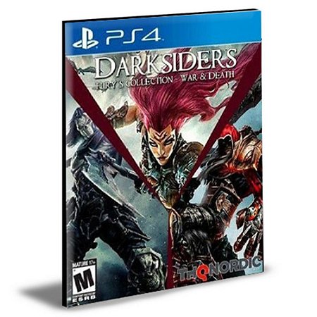 Darksiders Fury's Collection War and Death Português Ps4 e Ps5 Psn  Mídia Digital