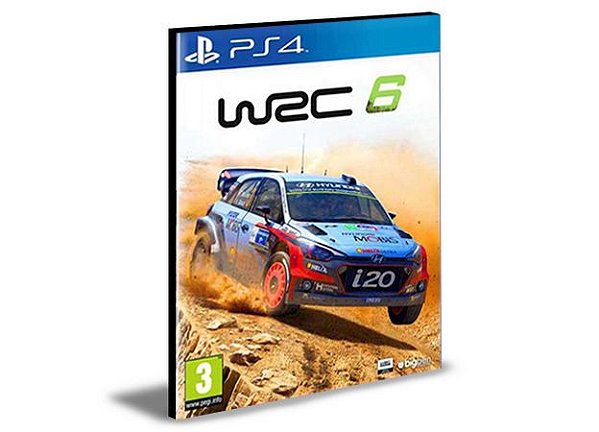 WRC 6 Português PS4 e PS5 PSN  MÍDIA DIGITAL