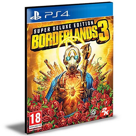 Borderlands 3 - Edição Super Deluxe Ps4 e Ps5  Psn  Mídia Digital Português