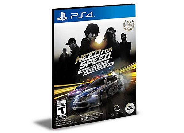 Need for Speed Deluxe Bundle PS4 e PS5  PSN  MÍDIA DIGITAL