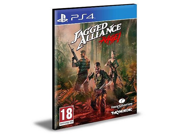Jagged Alliance Rage! PS4 e PS5 PSN MÍDIA DIGITAL