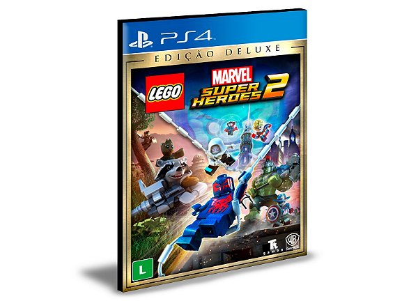 LEGO Marvel Super Heroes 2 Edição Deluxe PS4 e PS5 PSN MÍDIA DIGITAL