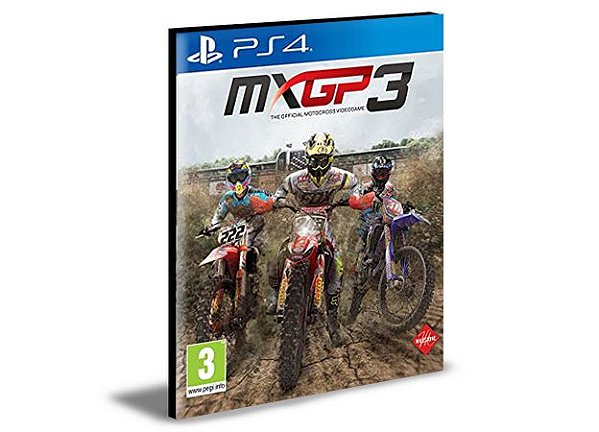 MXGP3 - The Official Motocross Videogame Ps4 e Ps5 Psn Mídia Digital