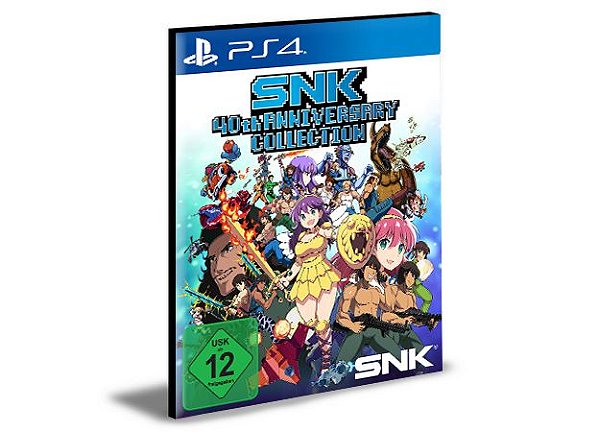 SNK 40th ANNIVERSARY COLLECTION Ps4 e Ps5 PSN Mídia Digital