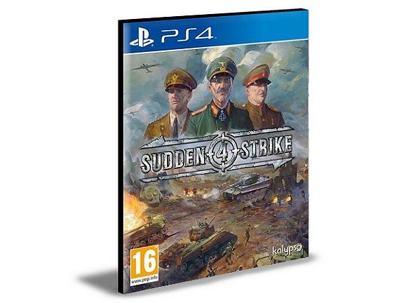 Sudden Strike 4 Ps4 e Ps5 Psn Mídia Digital
