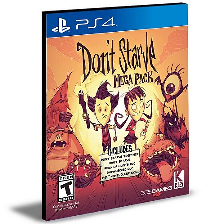 Don't Starve Mega Pack Ps4 e Ps5 Psn Mídia Digital