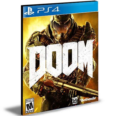 Doom Ps4 e Ps5 Psn Mídia Digital