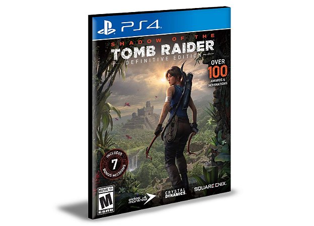 Shadow of the Tomb Raider Definitive Edition Português Ps4 e Ps5 Psn  Mídia Digital