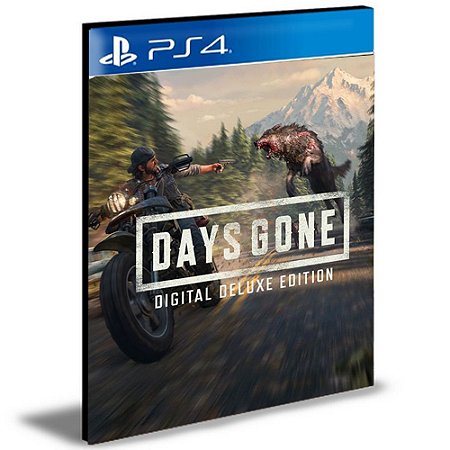 Days Gone Digital Deluxe Edition PS4 e Ps5 Psn Mídia Digital