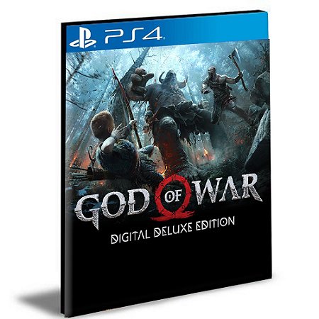 God of War Digital Deluxe Edition PS4 e PS5 PSN MÍDIA DIGITAL