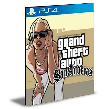 Gta San Andreas Ps4 e Ps5 Psn Mídia Digital