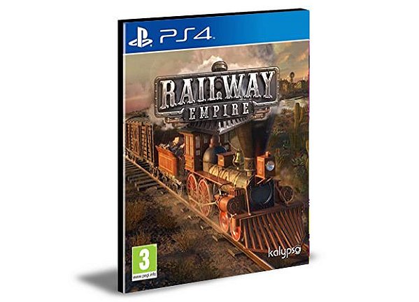 Railway Empire Ps4 e Ps5 Psn  Mídia Digital
