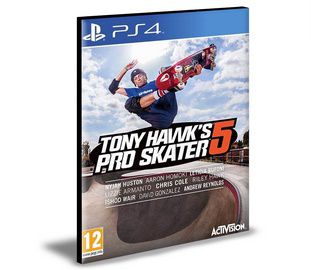 Tony Hawk's Pro Skater 5 PS4 e PS5 PSN MÍDIA DIGITAL