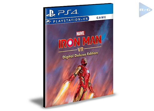 Marvel's Iron Man VR Edição Digital Deluxe Ps4 Psn Mídia Digital