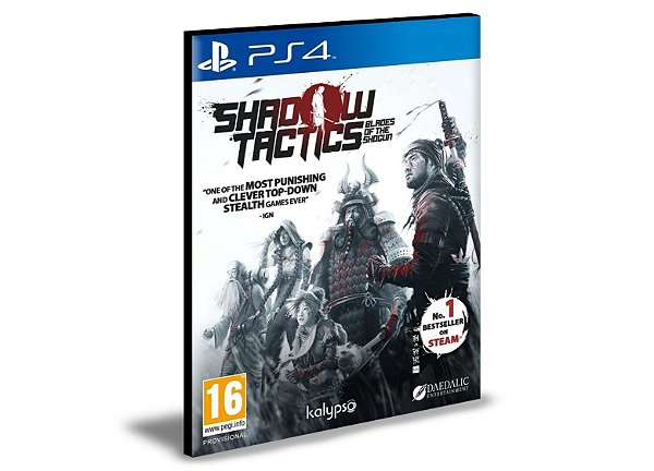 Shadow Tactics Blades of the Shogun Ps4 e Ps5 Psn  Mídia Digital