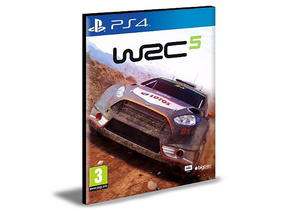 WRC 5 FIA World Rally Championship Ps4 e Ps5 Psn  Mídia Digital