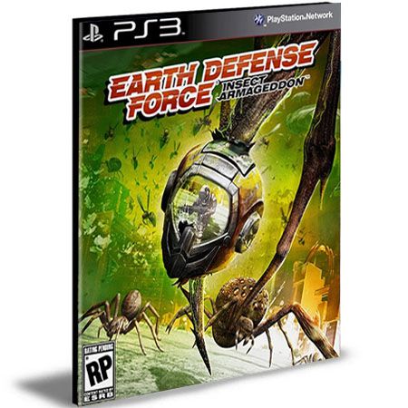 Earth Defense Force: Insect Armageddon Ps3 Mídia Digital