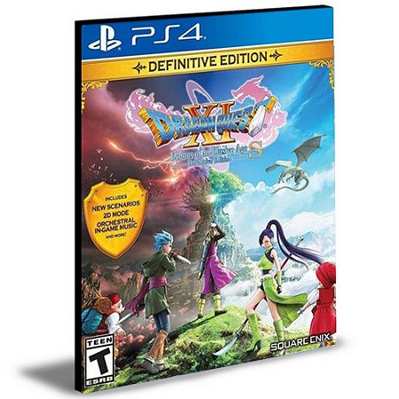DRAGON QUEST XI S Echoes of an Elusive Age Definitive Edition Ps4 e Ps5 Psn Mídia Digital